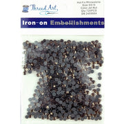 Hot Fix Rhinestones-SS16-Jet Nut - 720 stones - Threadart.com