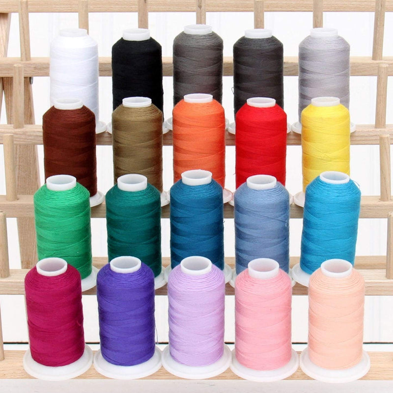Sewing Thread 20 Spool Set - Vivid Collection - Threadart.com