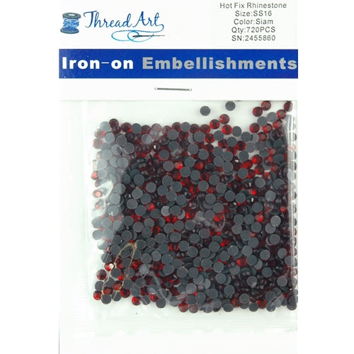 Hot Fix Rhinestones-SS16-Siam - 720 stones - Threadart.com