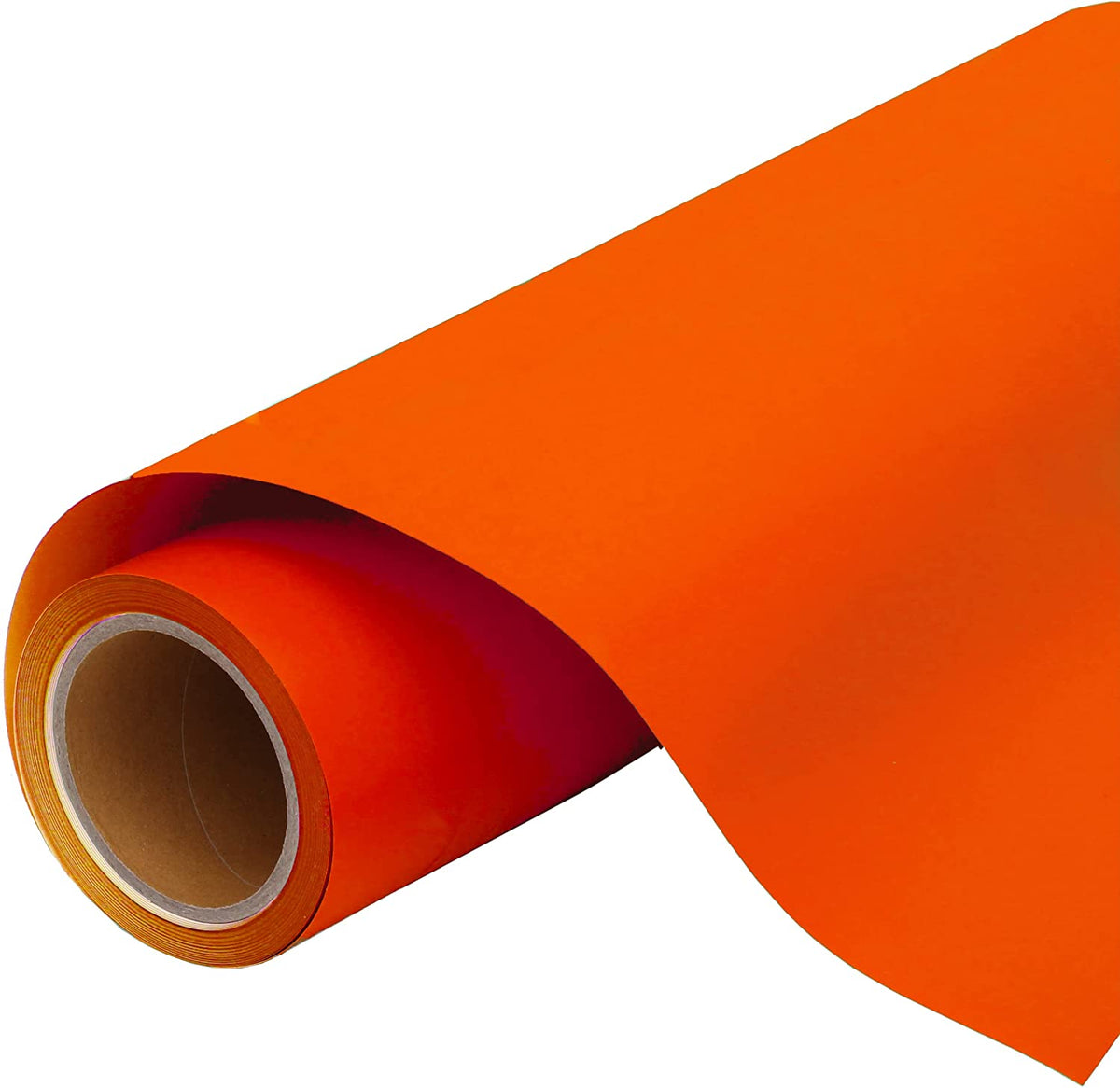 Red Orange Iron On Vinyl - 20