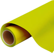 Bright Yellow Iron On Vinyl - 20" Wide HTV Sold By the Yard - Threadart.com