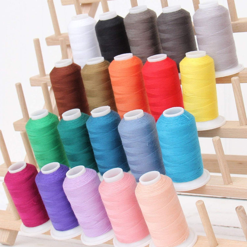 Sewing Thread 20 Spool Set - Vivid Collection - Threadart.com