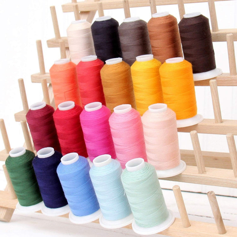 Sewing Thread 20 Spool Set - Essentials Collection - Threadart.com