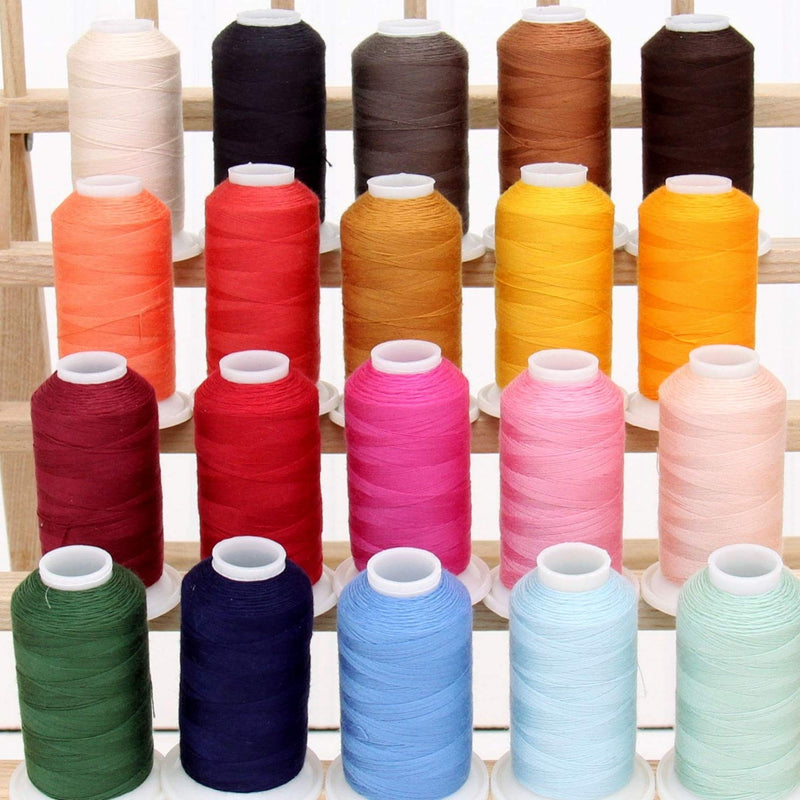 Sewing Thread 20 Spool Set - Essentials Collection - Threadart.com