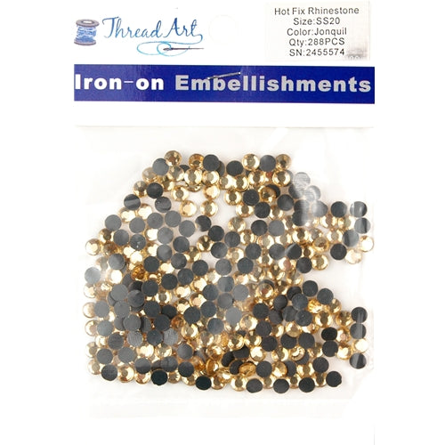 Hot Fix Rhinestones - SS20 - Jonquil - 288 stones - Threadart.com