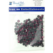 Hot Fix Rhinestones - SS30 - Amethyst - 144 stones - Threadart.com