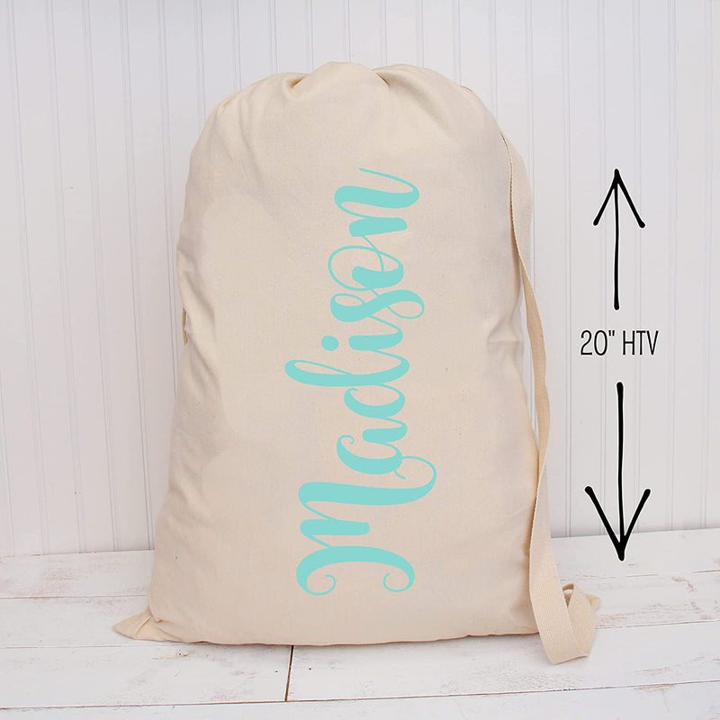 Light Turquoise Iron On Vinyl - 20" Wide HTV Sold By the Yard - Threadart.com