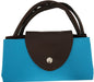 Foldable Shopping Bag Oxford - Aqua - Threadart.com