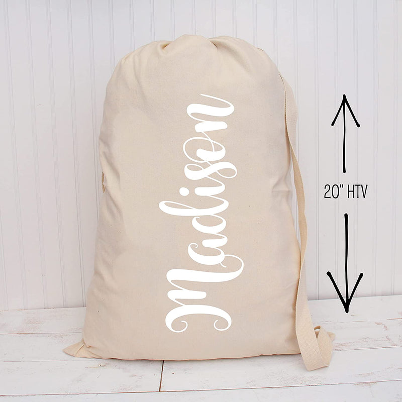 White Iron On Vinyl 20" HTV Heat Transfer By the Yard Roll - Threadart.com