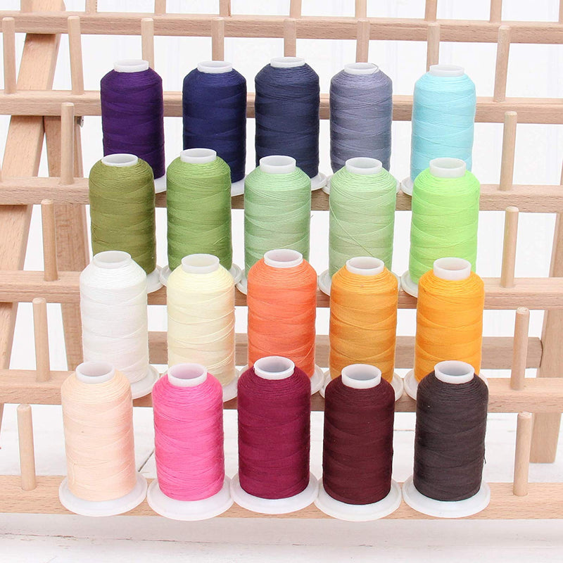 Sewing Thread 20 Spool Set - Radiant Collection - Threadart.com