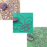 Cotton Variegated Thread Set - 3 Cone Collection of Multicolor Holiday Colors - Threadart.com