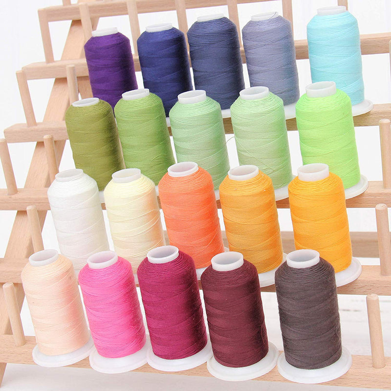 Sewing Thread 20 Spool Set - Radiant Collection - Threadart.com
