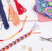 Light Peach Premium Cotton Embroidery Floss - Box of 12 - Six Strand Thread - No. 607 - Threadart.com