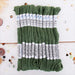 Fern Green Premium Cotton Embroidery Floss - Box of 12 - Six Strand Thread - No. 205 - Threadart.com