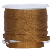 Silk Ribbon 2mm Golden Tan x 10 Meters No. 668 - Threadart.com