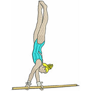 Machine Embroidery Designs - Gymnastics(1) - Threadart.com