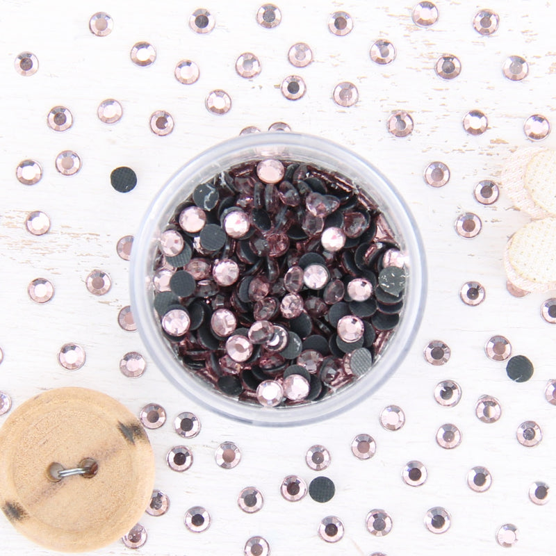 Hot Fix Rhinestones - SS20 - Lt. Amethyst - 288 stones - Threadart.com
