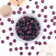 Hot Fix Rhinestones - SS30 - Amethyst - 144 stones - Threadart.com