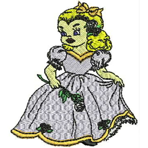 Machine Embroidery Designs - Calendar Dolls(1) - Threadart.com