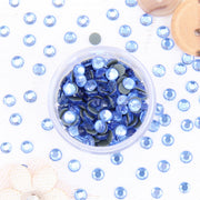 Hot Fix Rhinestones - SS30 - Aquamarine - 144 stones - Threadart.com