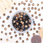 Hot Fix Rhinestones - SS30 - Brown - 144 stones - Threadart.com