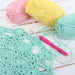 Crochet Cotton Yarn - #4 - Green - 50 gram skeins - 85 yds - Threadart.com