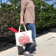 Six Pack of Canvas Totes - Black - 100% Cotton - 12x16 - Threadart.com