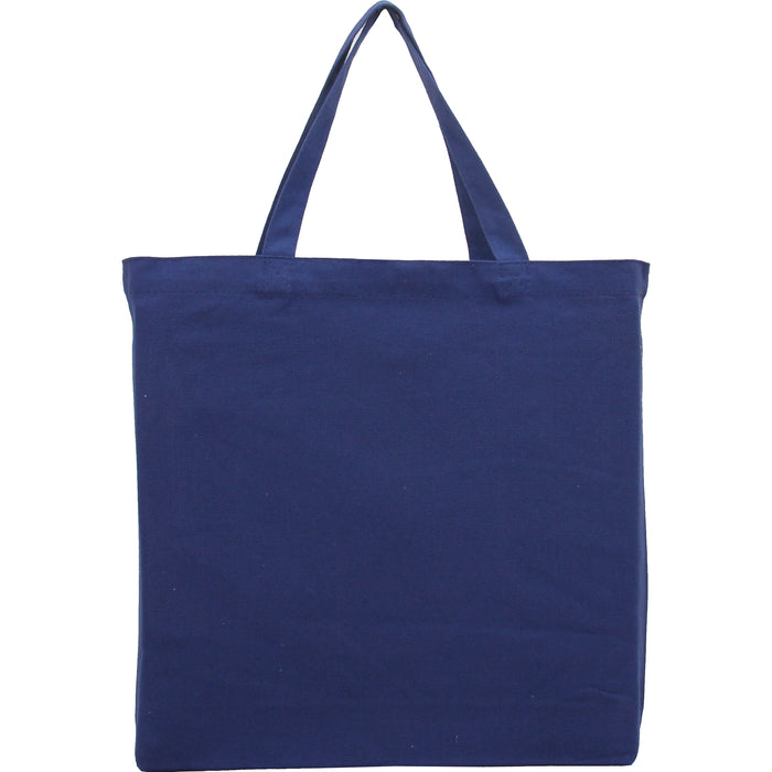 Canvas Tote Bag - Navy - 100% Cotton- 14.5x17x3 - Threadart.com