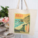 10 Pack of Canvas Tote Bags - 8 Color Options - 100% Cotton- 14.5x17x3 - Threadart.com