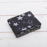 Six Fat Quarter Bundle - Black Color Builder Set - Threadart.com