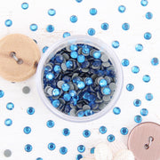 Hot Fix Rhinestones - SS6 - Capri Blue - 1440 stones - Threadart.com