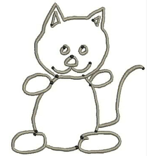 Machine Embroidery Designs - Stick Figures(2) - Threadart.com