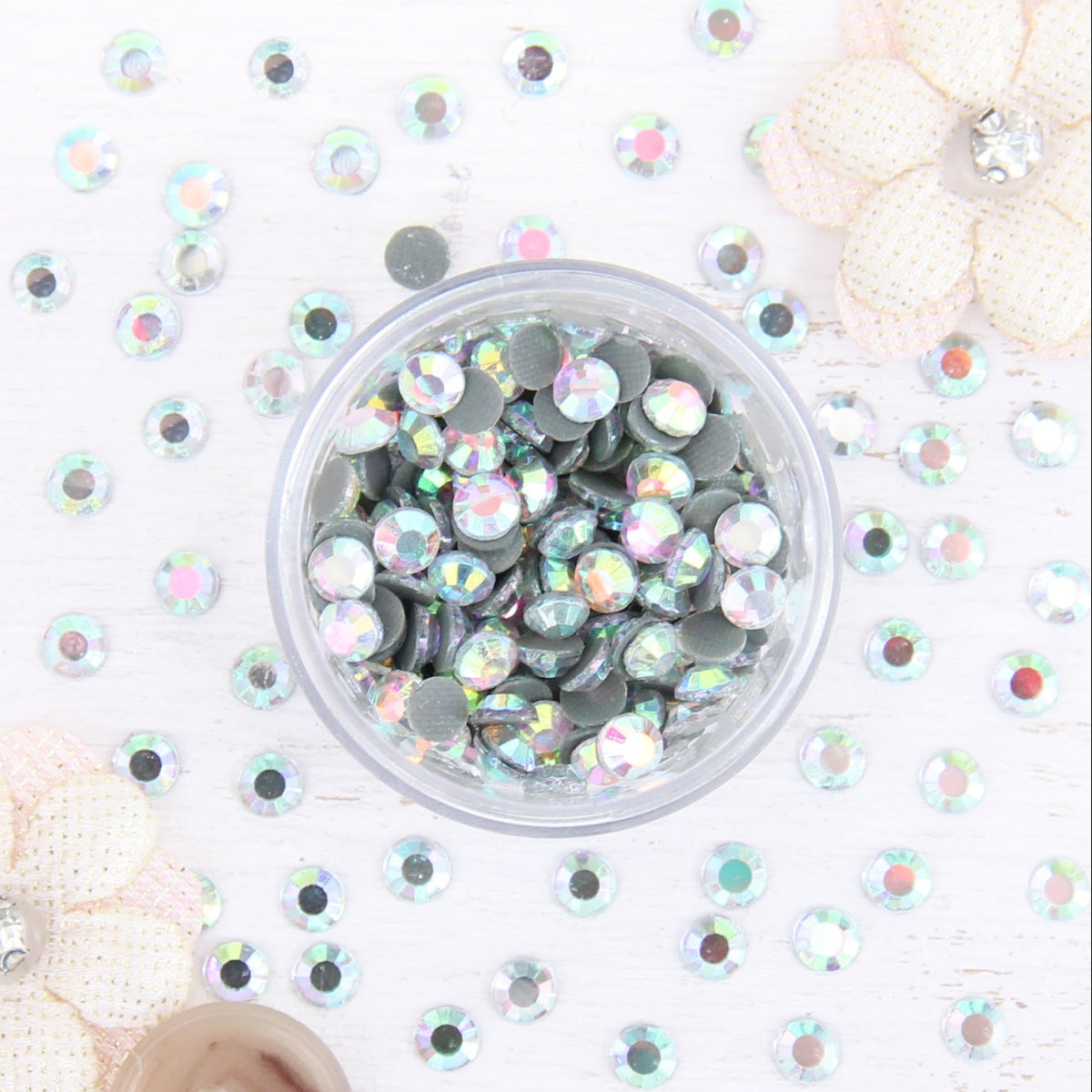 Hot Fix Rhinestone Ss20 Hot Fix Rhinestones - SS20 - Crystal AB - 288 stones — Threadart.com