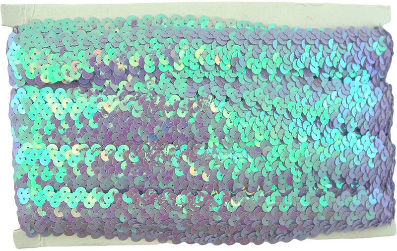 Stretch Sequin Roll - 1 1/2in - Dove Grey - Threadart.com