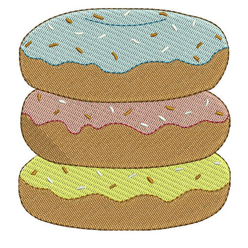 Machine Embroidery Designs - Donuts - Threadart.com