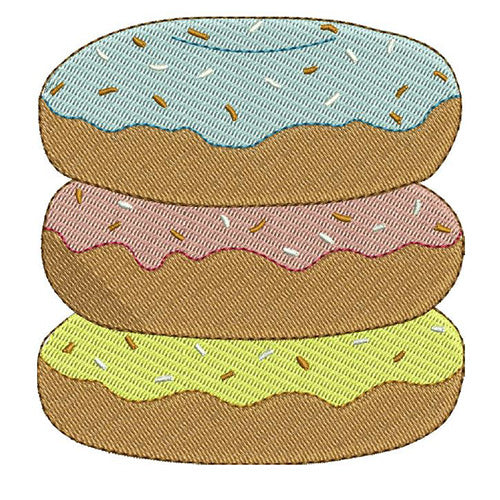 Machine Embroidery Designs - Donuts - Threadart.com