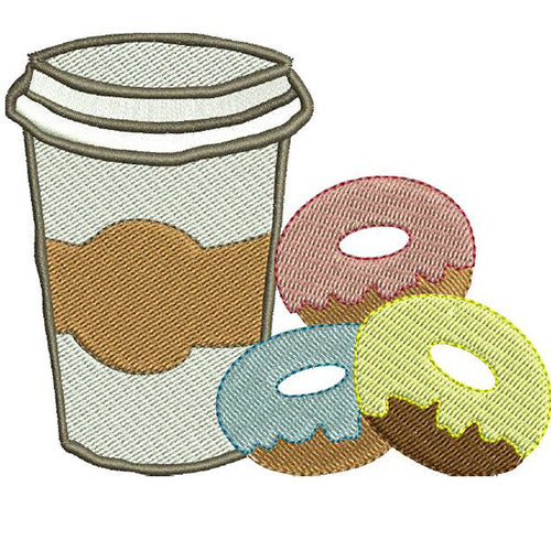 Machine Embroidery Designs - Donuts - Threadart.com