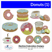 Machine Embroidery Designs - Donuts - Threadart.com