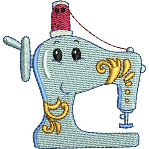 Machine Embroidery Designs - Sewing Friends(1) - Threadart.com