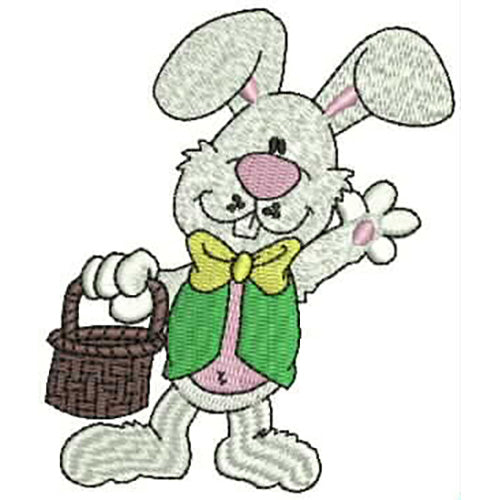 Machine Embroidery Designs - Easter Bunnys(1) - Threadart.com