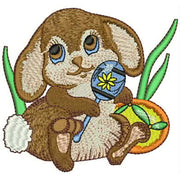 Machine Embroidery Designs - Easter Bunnys(1) - Threadart.com