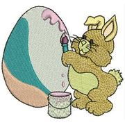 Machine Embroidery Designs - Easter Bunnys(1) - Threadart.com