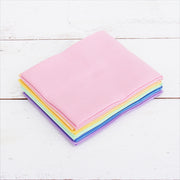 Six Fat Quarter Bundle - Pastel Solid Colors - Threadart.com