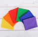 Six Fat Quarter Bundle - Rainbow Solid Colors - Threadart.com