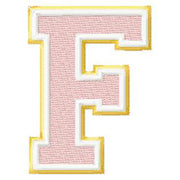 Varsity Font Letters Alphabet Two Colors- Machine Embroidery Designs - 3 Sizes, 8 Formats - Threadart.com