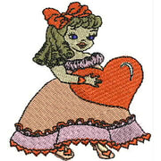 Machine Embroidery Designs - Calendar Dolls(1) - Threadart.com