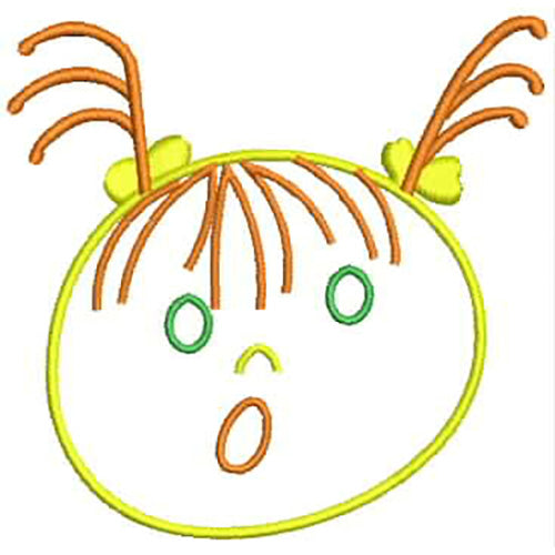 Machine Embroidery Designs - Stick Figures(2) - Threadart.com