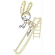 Machine Embroidery Designs - Stick Figures(2) - Threadart.com