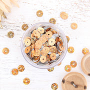 HotFix Loose Sequins - 6MM Gold Hologram - Threadart.com