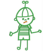 Machine Embroidery Designs - Stick Figures(2) - Threadart.com